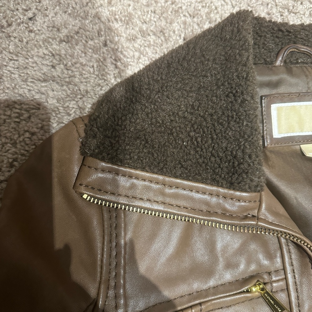 Brown Michael Kora Leather Jacket - image 4